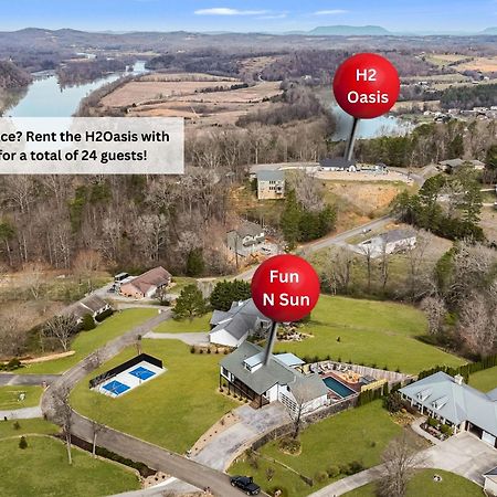 H2Oasis Incredible Pool Retreat With Mountains Views! Villa Sevierville Buitenkant foto