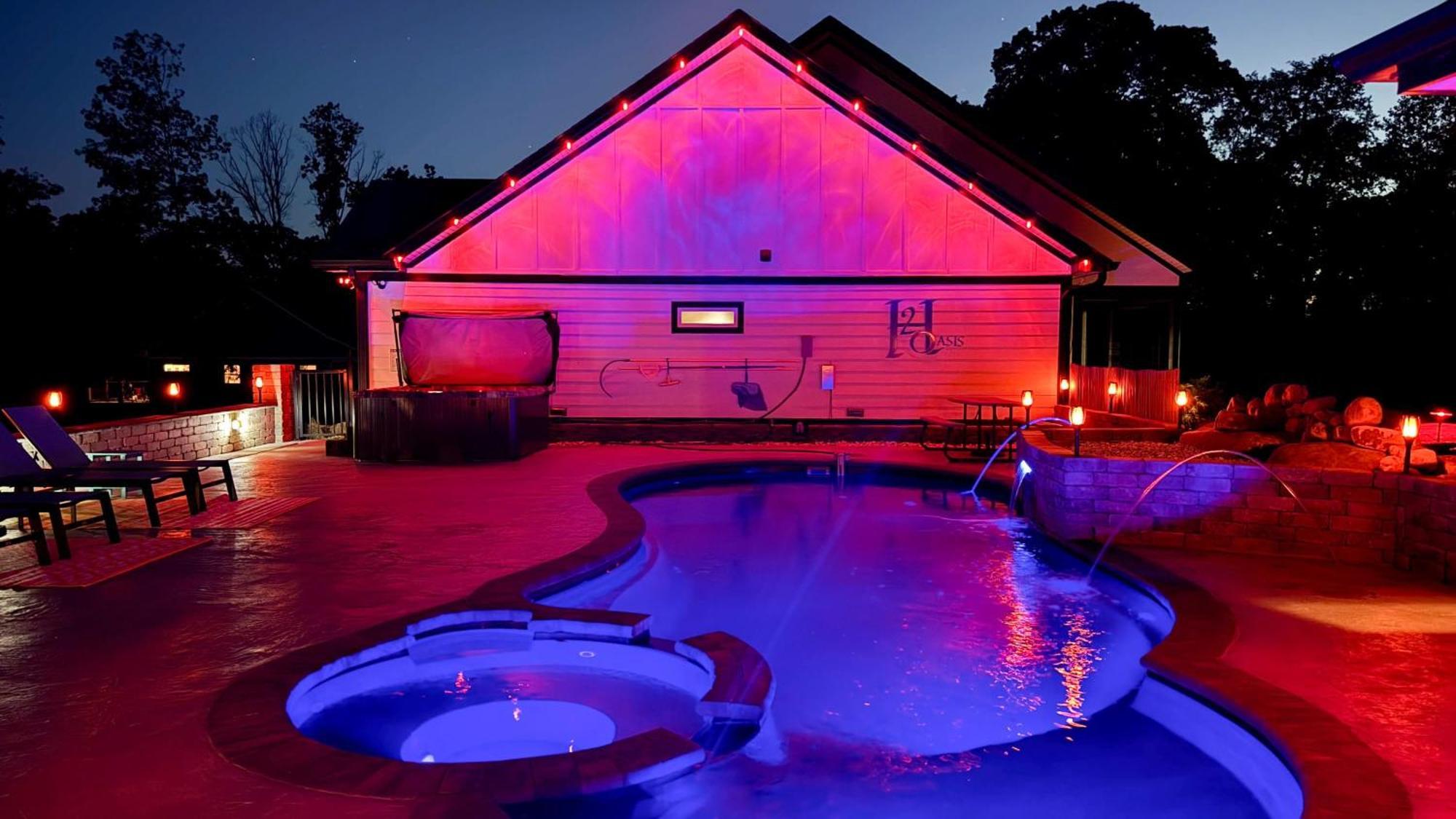 H2Oasis Incredible Pool Retreat With Mountains Views! Villa Sevierville Buitenkant foto